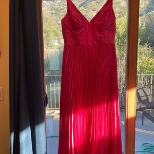 Elegant Prink Sleeveless Dress